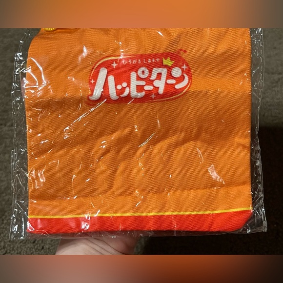 Kameda Happy Turn Soft Rice Cracker (Sweet) Japanese Snack Drawstring Pouch Bag - Picture 6 of 7